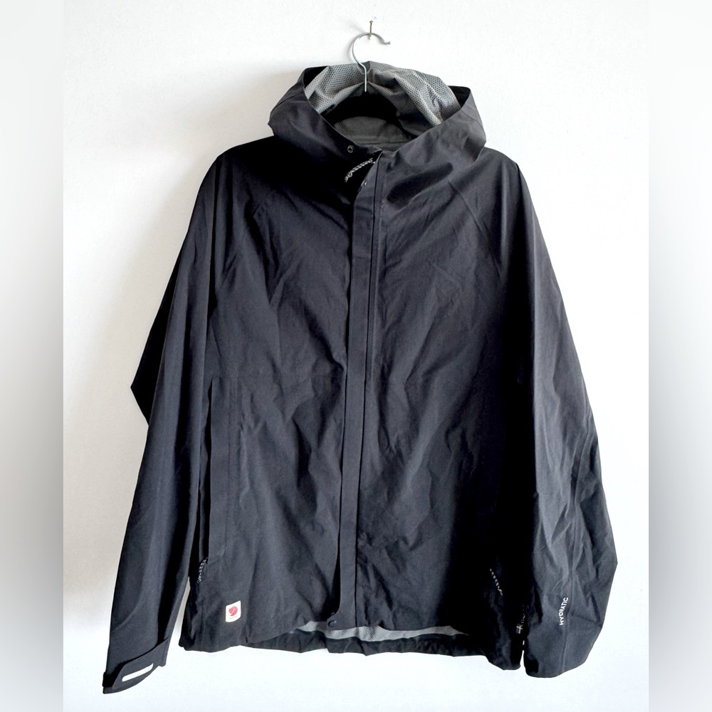 Fjallraven Men’s Hydratic Trail Jacket Size Large Color Black
